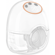 Bomba tira-leite elétrica portátil para amamentação, 4 modos, 12 níveis de sucção, silenciosa, bateria integrada, coletor de leite de 180 ml.