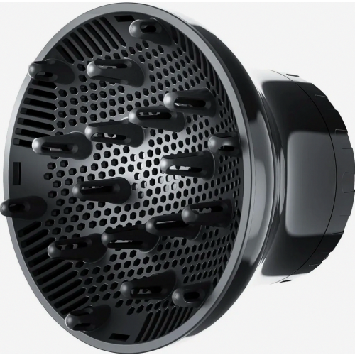 Difusor universal para secadores de cabelo, com bocal ajustável de 4 a 7 cm (1,57 a 2,7 polegadas), ideal para cabelos cacheados e ondulados.