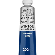 Winsor & Newton Winton, tubo de tinta para pintura a óleo, 200 ml, azul de Prússia