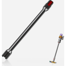 Tubo extensor para aspirador de pó vertical sem fio, tubo telescópico de substituição com engate rápido, 74,2 cm