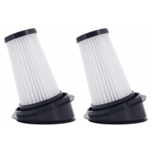 Pacote com 2 filtros de reposição laváveis para aspiradores de pó verticais sem fio ciclônicos, substitui a peça ZR005201, modelos RH6545.