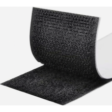 Nastro autoadesivo con velcro, striscia di fissaggio bifacciale extra resistente, larghezza 50 mm, lunghezza 5 m, bianco