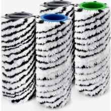 Set di spazzole a rullo di ricambio per aspirapolvere senza fili, confezione da 4, ricambi resistenti per la cura dei pavimenti.