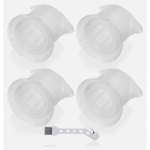 Confezione da 4 filtri di ricambio per aspirapolvere portatile senza fili VC100, inserti filtranti per la polvere
