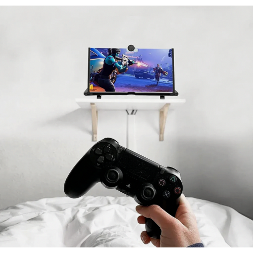 Amplificador de tela de celular de 12 polegadas, extensível, 3D HD, compatível com a maioria dos smartphones para visualização de filmes. 2
