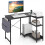 Costway L-Shaped Computer Desk with Integrated Charging Hub 1