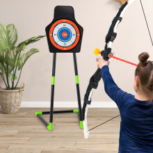 Kids Archery Bow Set Bow and Arrow Toys w/ LED Light Up Bow