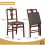 Costway Set of 2 Upholstered Chairs 4