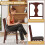 Costway Set of 2 Upholstered Chairs 8