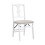 Costway Set of 2 Folding Dining Chairs Space-saving Upholstered Kitchen Chair 2