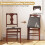 Costway Set of 2 Upholstered Chairs 11