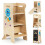 Costway Kids Kitchen Step Stool Helper with Adjustable Height & Removable 1