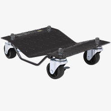 4Pcs Car Wheel Dollies Steel Tire Skates with Lockable Casters
