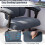 Costway Swivel Rolling Task Chair with Adaptive Lumbar Support 8