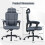 Costway Swivel Rolling Task Chair with Adaptive Lumbar Support 3