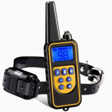 Rechargeable Remote Dog Training Collar, Three Modes, Adjustable Anti-Bark Collar for Small and Medium Dogs