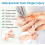 5 Pack Finger Splints for Trigger Finger, Broken Fingers and Arthritis, Thumb Support Brace Set 2