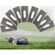 30 Pack Robotic Lawn Mower Replacement Blades, Durable Steel Spare Blades for Automatic Mowers