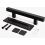 30 cm Black Sliding Barn Door Handle, Rectangular Pull for Kitchen Cabinets, Sheds and Garden Houses 3