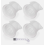 4 Pack Replacement Filters for VC100 Cordless Handheld Vacuum Cleaner, Dust Filter Inserts 1