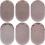 30 Pack 125 mm Mesh Sanding Discs, Hook and Loop Anti-Clogging Abrasive Pads for Drywall Sanders 1