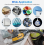 30 Pack 125 mm Mesh Sanding Discs, Hook and Loop Anti-Clogging Abrasive Pads for Drywall Sanders 4