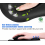 Ergonomic Gel Mouse Pad with Wrist Support, Non-Slip Polyurethane Base for Comfortable Office and Home Computer Use, 9.2 2