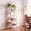 Costway 174 cm Freestanding Bookshelf with Metal Frame 4