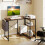 Costway L-Shaped Computer Desk with Integrated Charging Hub 4