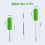 Washable Microfibre Duster with 242 cm Extendable Stainless Steel Pole, Flexible Corner Tool, Green 2