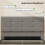 4ft6 Double Ottoman Bed with Gas Lift Storage - Grey 8