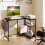 Costway L-Shaped Computer Desk with Integrated Charging Hub 5