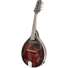 KORN M50 E, mandolina elétrica bluegrass, 8 cordas, corpo e tampo em nato laminado, cor redburst