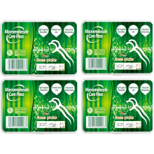 200 Dental Floss Picks for Tight Spaces, Easy Interdental Cleaning and Healthy Gums, Portable Use