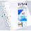 100 A4 Clear Document Sleeves, Transparent PP Plastic Pockets for Reports, Brochures and Paperwork 5