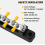 2 Pack 12V-48V DC Busbar Distribution Block, 150A Power Distributor with 4 M6 Studs for Boat RV 4