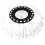 5 Pack Replacement Mop Heads for Spin Mops, Microfibre Refill Pads, White for Home Cleaning 2