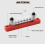 2 Pack 12V-48V DC Busbar Distribution Block, 150A Power Distributor with 4 M6 Studs for Boat RV 3