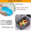 2 Pack Silicone Air Fryer Baskets, Reusable Replacement Cooking Accessories for Kitchen Ovens, Grey 4