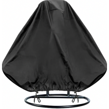 Hanging Chair Cover, 420D Oxford Fabric Outdoor Protective Cover for Patio Garden Furniture, 232 x 203 cm