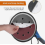 40 Pack 180mm Sanding Discs, 120 Grit, 8 Hole Sandpaper Sheets for Wall and Ceiling Sanders 4
