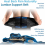 Adjustable Lumbar Support Belt for Men and Women, Lower Back Brace for Sciatica Relief and Stability 3