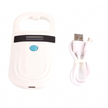 Rechargeable Pet Microchip Scanner, Animal ID and Tag Reader for Dogs, Cats and Small Pets
