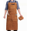 Leather Welding Apron with 6 Tool Pockets, Flame Resistant, Heat Resistant, Adjustable Cross Back Straps 1