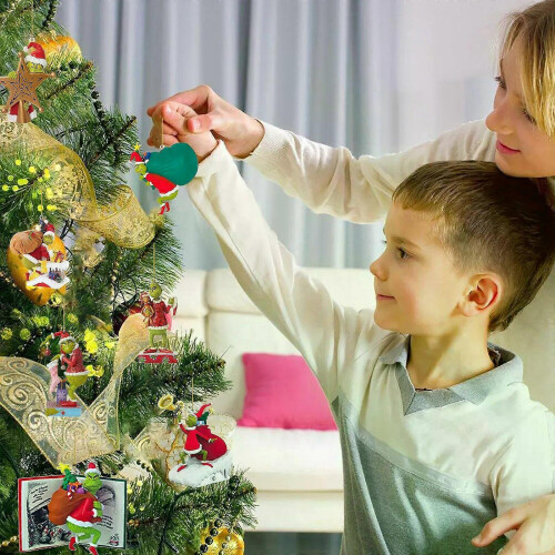 Weihnachtskalender-Ohrringe mit Countdown, Überraschungsbox, Weihnachtsgeschenk für Kinder 1