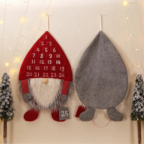 Weihnachts-Adventsbaum-Waldmann-Wandanhänger-Dekoration 2
