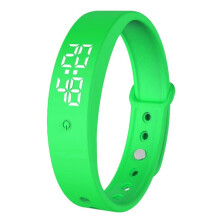 Pulsera inteligente con alarma vibratoria para personas con sueño profundo, recargable por USB, resistente al agua, con recordatorio s