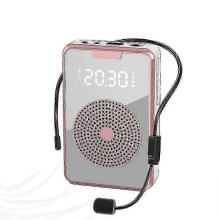 Tragbarer Sprachverstärker für Lehrer mit Mikrofon-Headset, wiederaufladbarer Lautsprecher für Schulungszwecke,