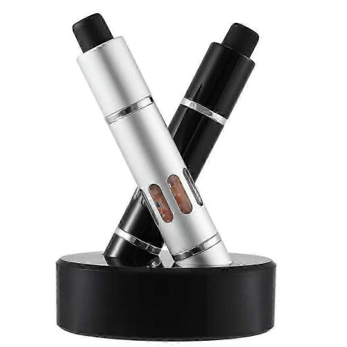 Practical Aluminum Alloy Thumb Push Button Pepper Grinder for Salt, Spices & External Grinding