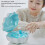 Creative Shell Light Wireless Bluetooth Speaker High-quality Subwoofer Sleeping Desktop Ornaments Romantic Gift For Friends 4